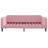 Sofá cama terciopelo rosa 100x200
