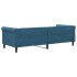Sofá cama sin colchón terciopelo azul 80x200