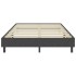 Estructura de cama box spring tela gris 120x200