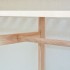 Armario de tela y madera de pino 110x40x170