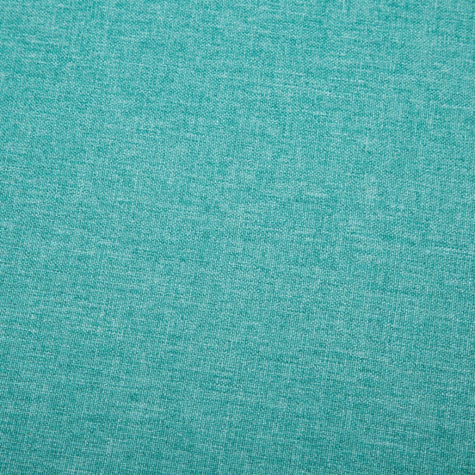 Sofá de 3 plazas tapizado de tela verde 172x70x82