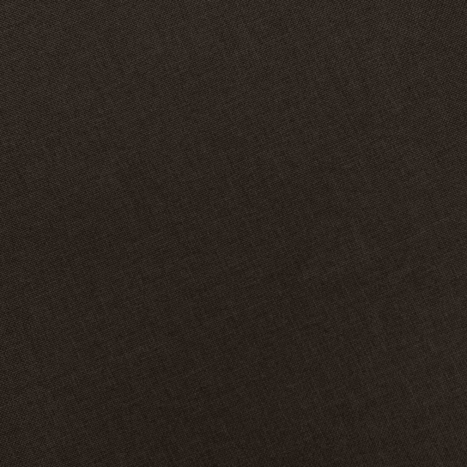 Sillón con reposapiés de tela marrón