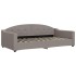 Sofá cama sin colchón tela gris taupe 100x200
