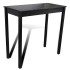 Mesa alta de cocina con 4 sillas de barra