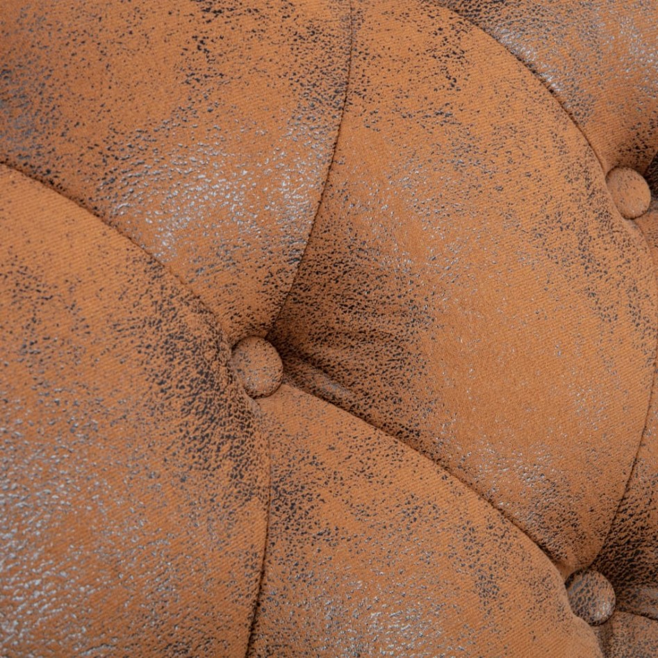 Diván de piel de ante artificial