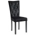 Silla de comedor 6 unidades terciopelo