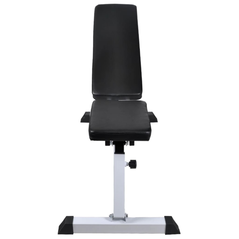 Banco de entrenamiento con juego de barras y mancuernas 60,5