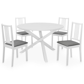 Juego de muebles de comedor 5 piezas MDF