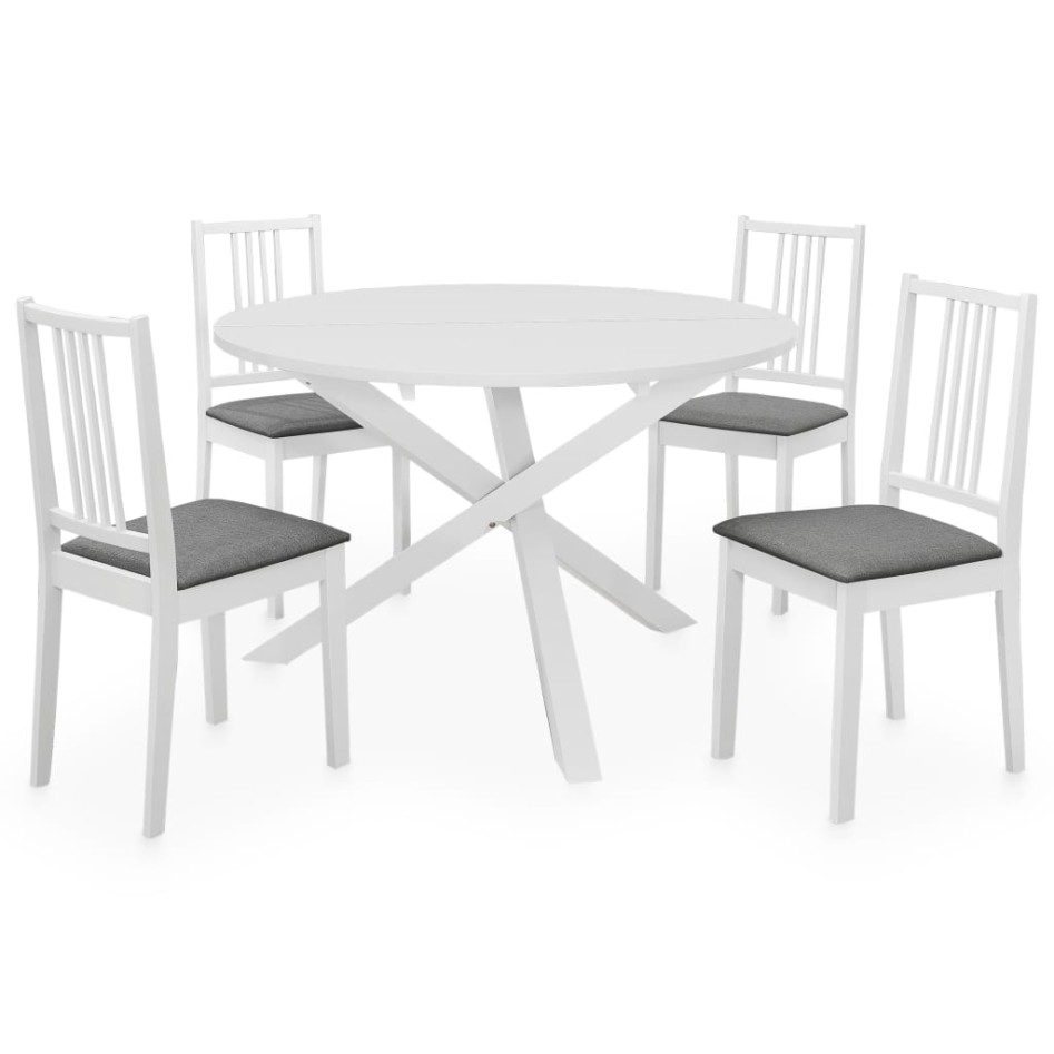 Juego de muebles de comedor 5 piezas MDF