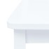 Conjunto de comedor 5 piezas madera maciza de caucho