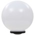 Lámparas solares esféricas de exterior 2 uds LED RGB 40