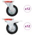 Ruedas giratorias 24 unidades 100
