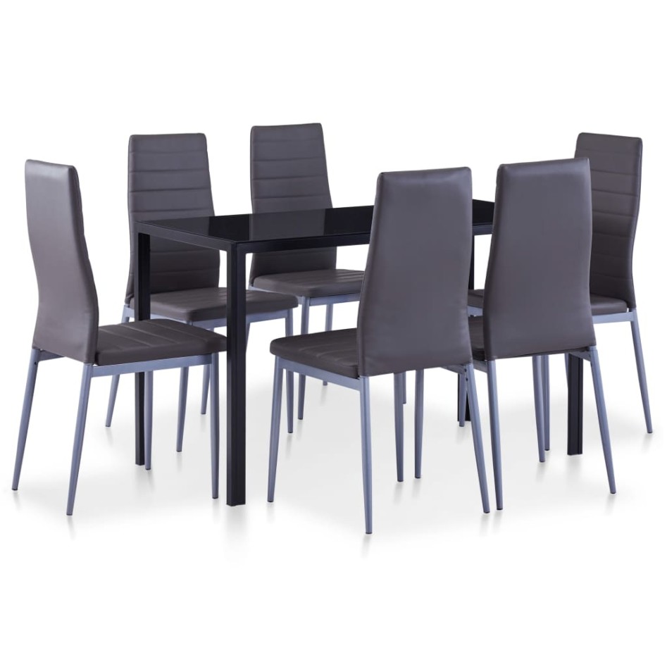 Conjunto de mesa y sillas de comedor 7 piezas