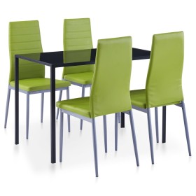 Conjunto de mesa y sillas de comedor 5 piezas