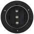 Lámparas solares redondas de exterior 12 uds LED 12