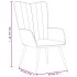 Sillón de relax de terciopelo gris