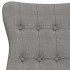 Sillón de relax de tela gris