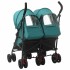 Carrito para gemelos de acero