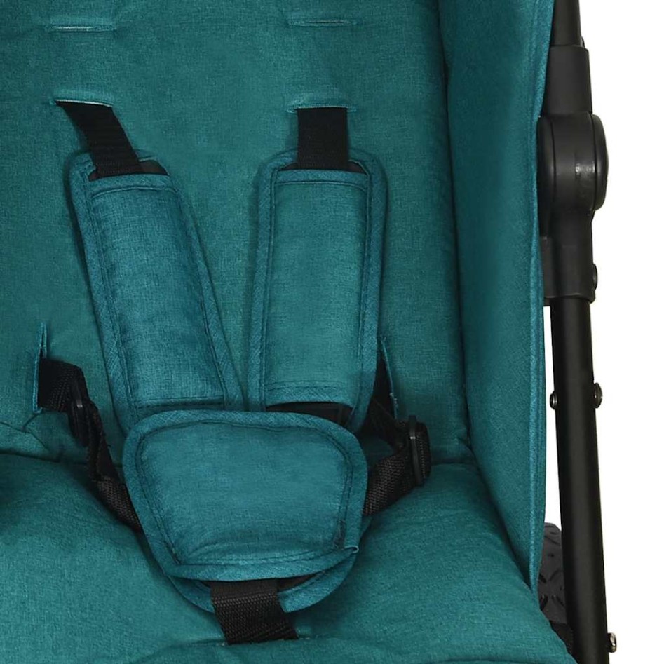 Carrito para gemelos de acero