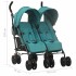 Carrito para gemelos de acero