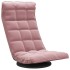 Silla de suelo giratoria de terciopelo