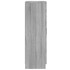 Mueble zapatero madera contrachapada gris Sonoma 55x35x108