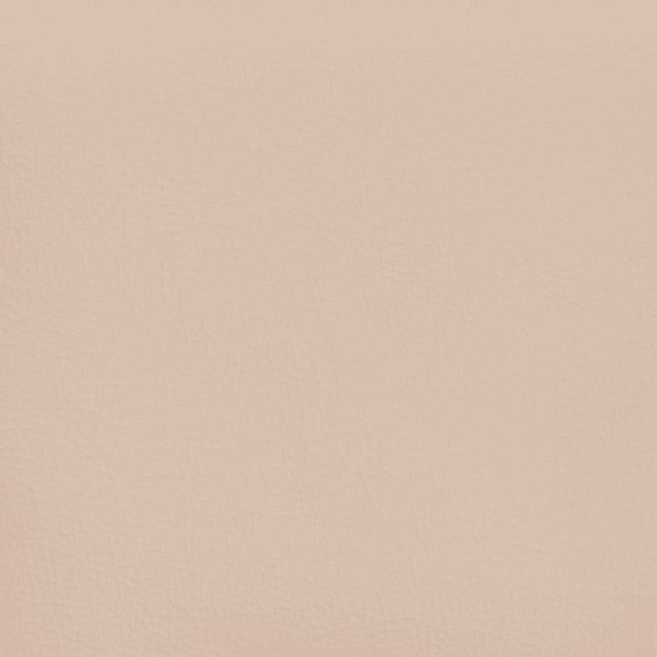 Estructura de cama con cabecero sin colchón capuchino