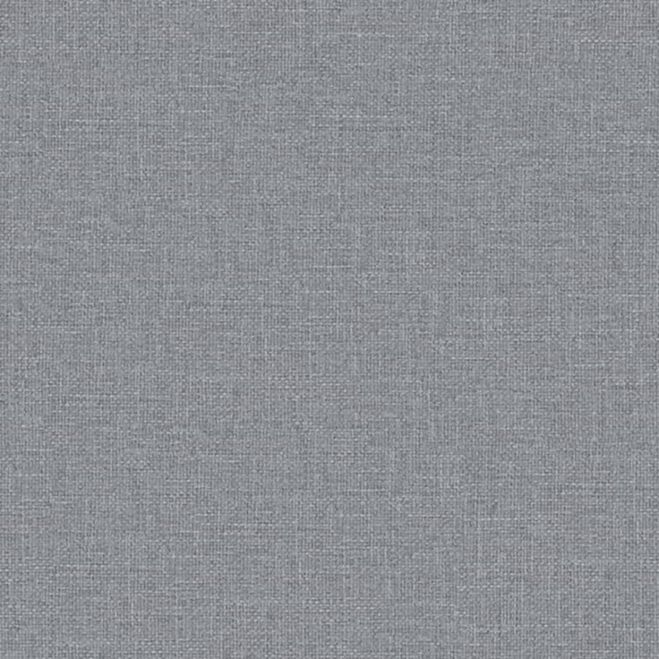 Sofá cama con reposabrazos tela gris