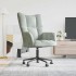 Sillón de relax de terciopelo gris