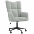 Sillón de relax de terciopelo gris