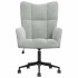 Sillón de relax de terciopelo gris