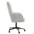 Sillón de relax de terciopelo gris