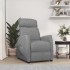 Sillón elevable tela gris