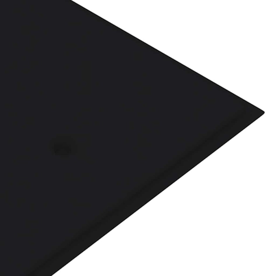 Banco de jardín 3 plazas madera maciza eucalipto y cojín 150