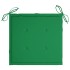 Sillas Batavia 2 uds teca maciza con cojines