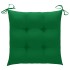 Set comedor de jardín plegable 3 piezas madera de teca
