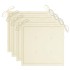 Set de comedor exterior plegable 5 piezas con cojines