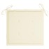 Set de comedor exterior plegable 5 piezas con cojines