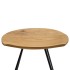 Juego de mesa alta y taburetes de bar de 3 piezas