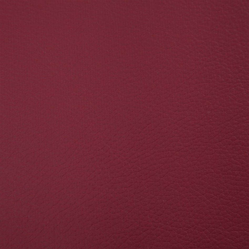 Banco con espacio de almacenaje 116 cm piel sintética rojo