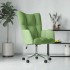 Sillón de relax de terciopelo verde