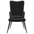 Sillón de relax con taburete terciopelo