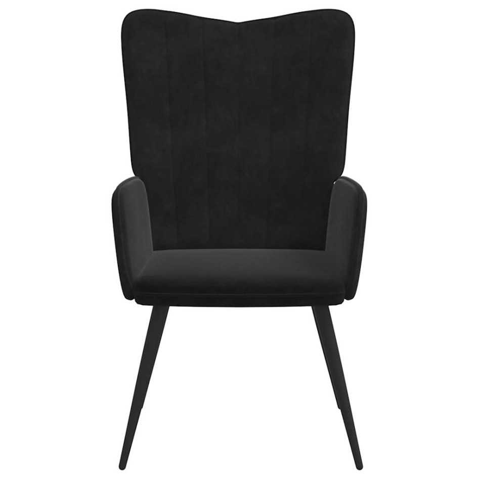 Sillón de relax con taburete terciopelo