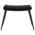Sillón de relax con taburete terciopelo