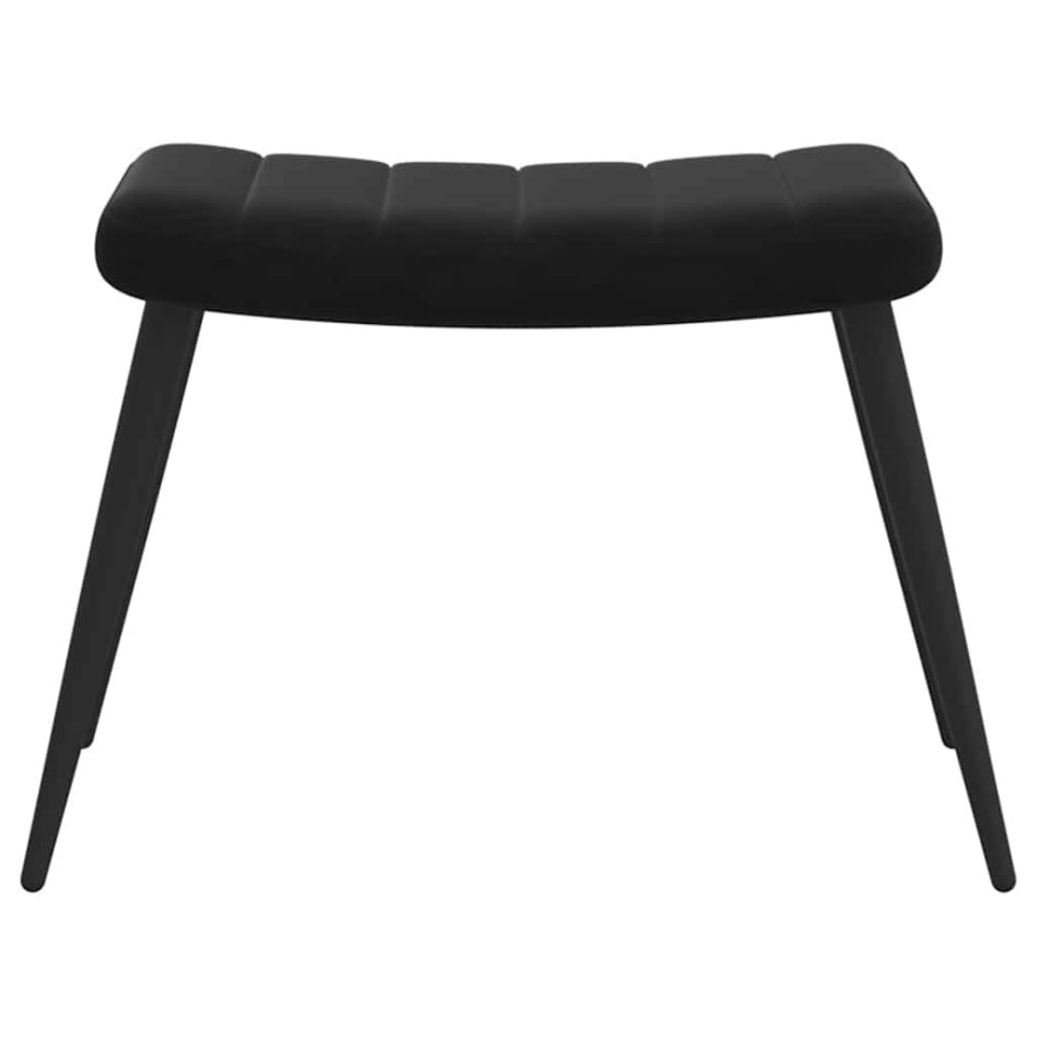 Sillón de relax con taburete terciopelo