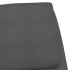 Sillón de relax de tela gris