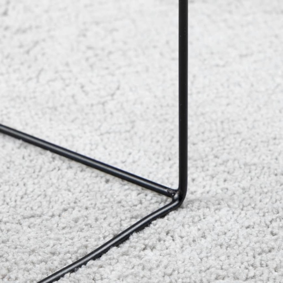 Alfombra de pelo corto OVIEDO gris 200x280