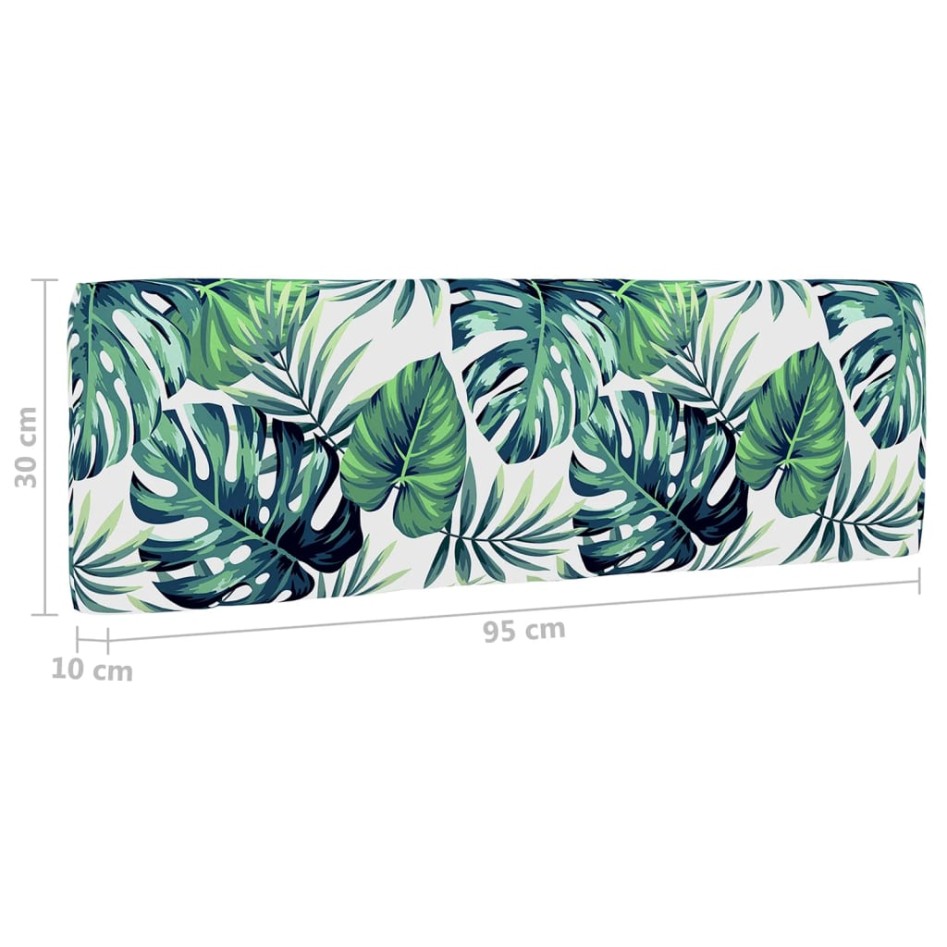 Sofá central de palets de jardín madera pino impregnada