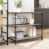Carrito de cocina madera ingeniería gris Sonoma 102x50x95