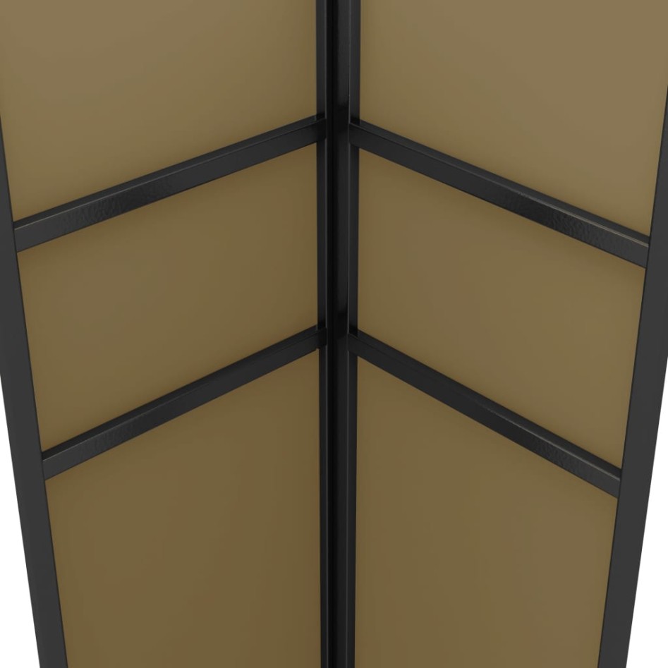 Cenador doble techo y tira luz LED gris taupe 3x3x2,7m 180